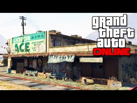 GTA V MP #76 - (Deathmatch) Liquor Store of Death!