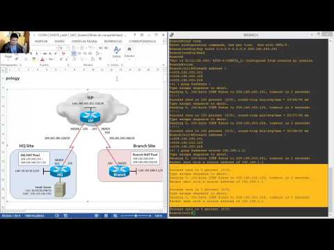 CCNPv7 ROUTE Lab6-1 Configure NAT Services