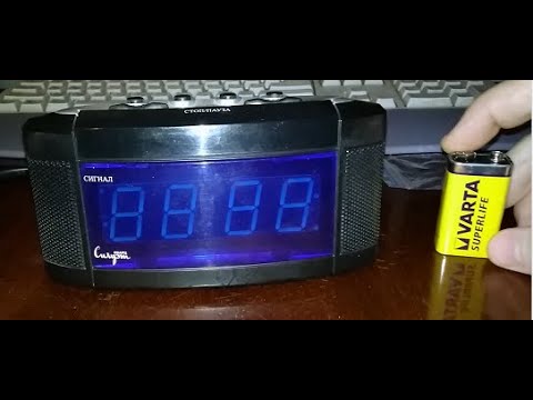 Почему резервная Крона вечно разряжена в часах, работающих от розетки