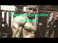 Chest and shoulder workout