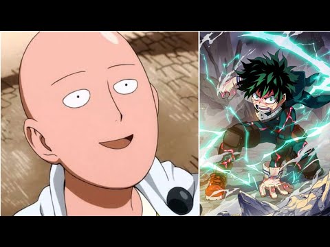 Saitama VS Izuku Midoriya (Deku) 😃😃 My Hero Academia.