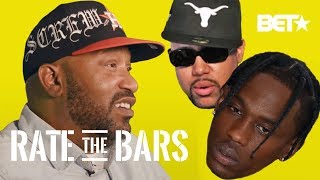 Bun B Goes &quot;Sicko Mode&quot; on Travis Scott + Pimp C, Kevin Gates, Slim Thug, Boonk Gang | Rate The Bars