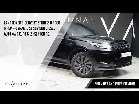 LAND ROVER DISCOVERY SPORT 2 0 D180 MHEV R Dynamic SE SUV 5dr Diesel Auto 4WD Euro 6 ss 180