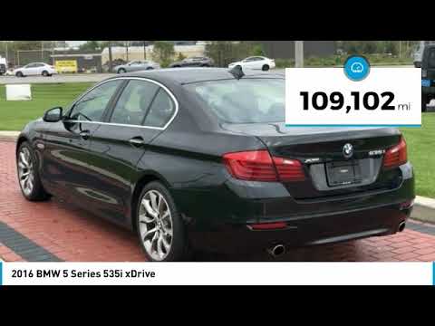 2016 BMW 5 Series Schererville, Chicago, Gary, Lansing 20331A