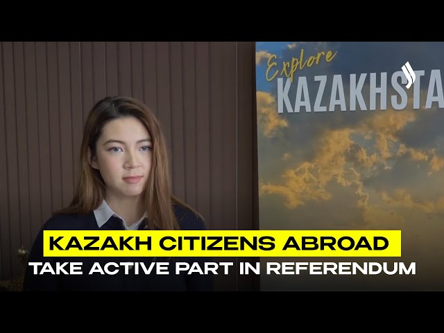 Kazakh citizens abroad take active part in referendum