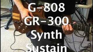Video thumbnail for Roland GR-300 G-808 Guitar Synthesizer - Pat Metheny Tone by WayneJoness