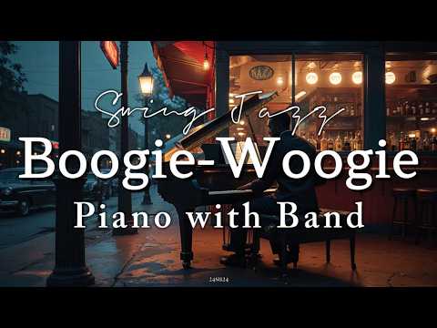 Boogie-Woogie 1930s Swing JazzⅧ✨[Piano_centric, with Band] NEW SUNSET CAFE 8