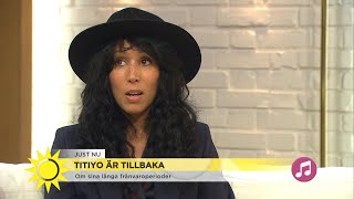 Titiyo om den långa tiden mellan skivorna: ”Jag gillar att ta de lugnt” - Nyhetsmorgon (TV4)