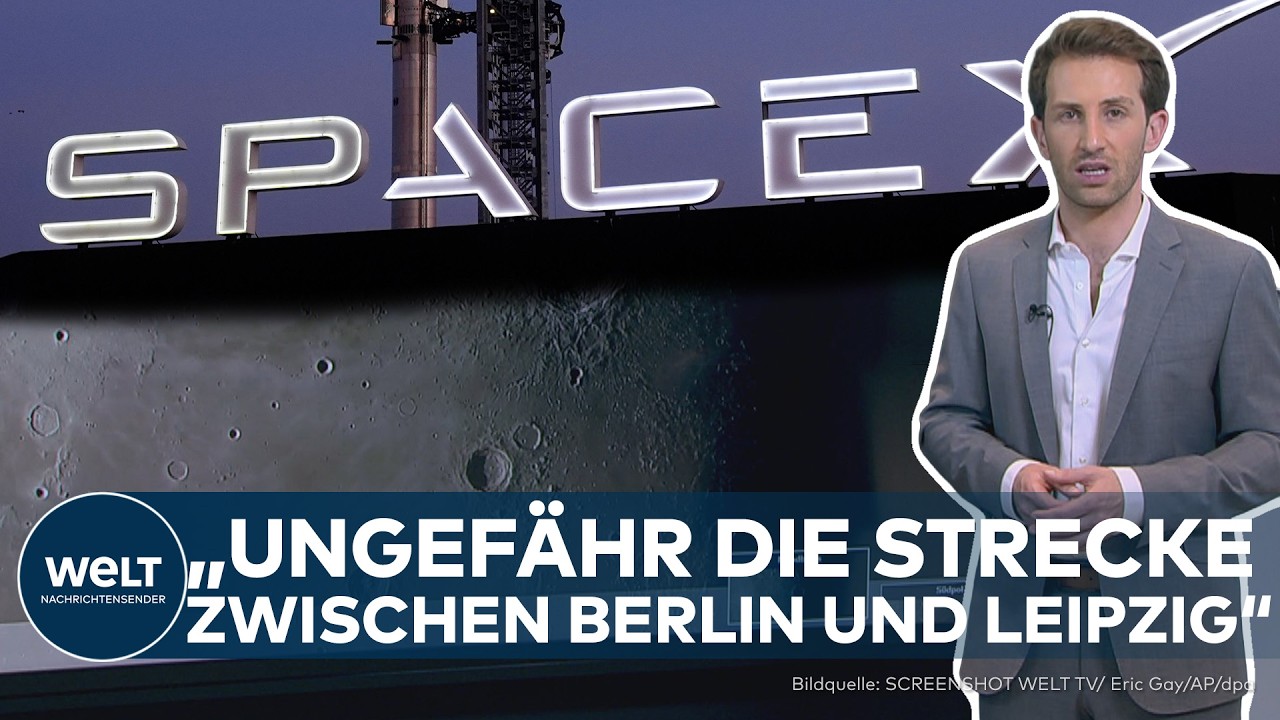 SPACE-X: SpaceX-Teil rast mit 8700 km/h auf den Mond – dann reißt es einen Riesenkrater!