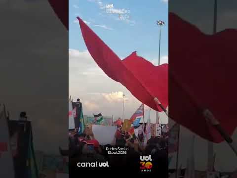 Apoiadores de Lula ocupam Esplanada dos Ministérios em ato para o segundo turno das eleições; veja