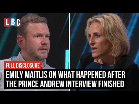 Emily Maitlis reveals what happened immediately after the Prince Andrew interview | LBC