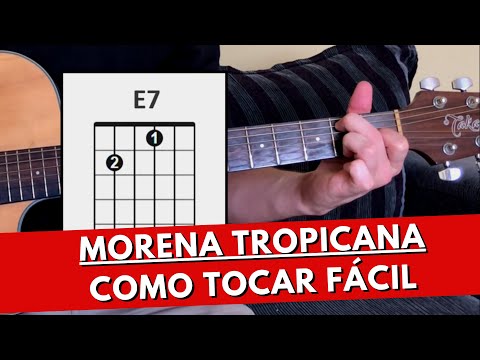 Como Tocar Morena Tropicana FÁCIL (Aula de violão)