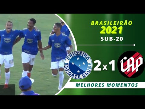 CRUZEIRO 2 X 1 ATLETICO (PR) | BRASILEIRAO SUB-20 | 05/09/21