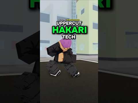 Uppercut Hakari Tech Jujutsu Shenanigans #jujutsushenanigans #roblox