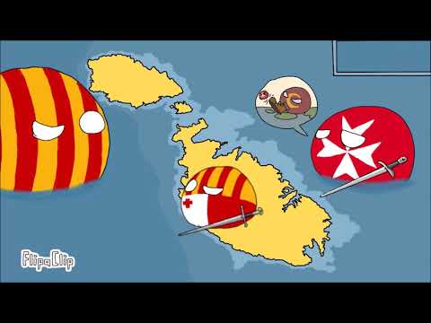 Historia Malta(Isla) Countryballs 🇲🇹