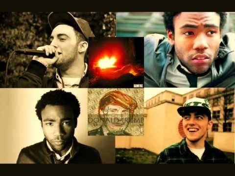 Donald Trump on a Bonfire -- Childish Gambino x Mac Miller