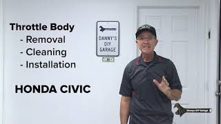 8th Gen Civic Throttle Body Cleaning & Relearn | FIX ROUGH IDLE & STALLING!