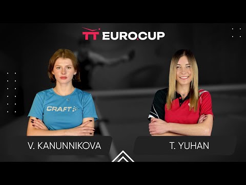 17:45 Vasylysa Kanunnikova - Tetiana Yuhan 04.03.2025 TT Euro.Cup Women Ukraine Star. TABLE 3