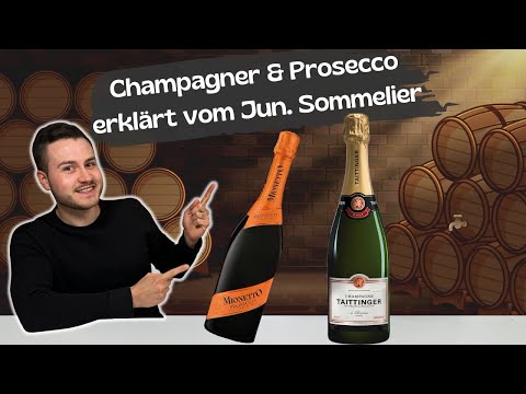 Champagner & Prosecco, was ist der Unteschied?