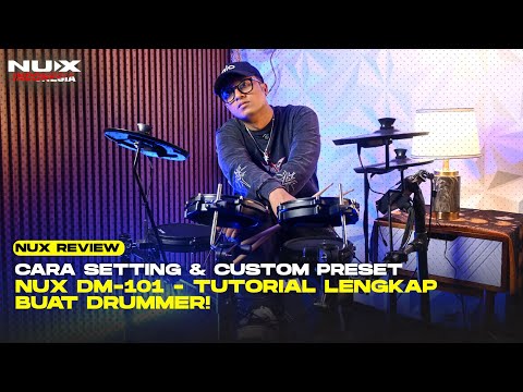 How to Set and Customize Presets on the NUX DM-110 | Complete Tutorial for Drummers