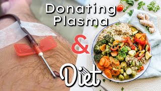 Donating Plasma and Diet - What Should You Eat Before and After Donating Plasma?