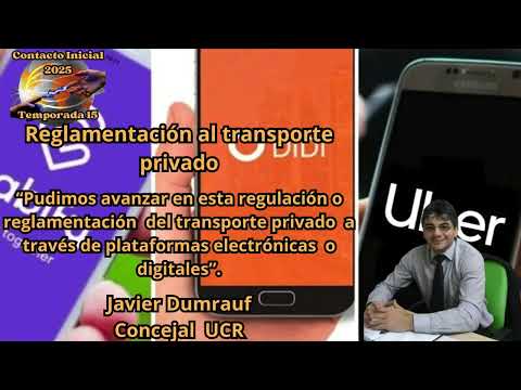 Reglamentación del transporte privado (Javier Dumrauf - Concejal de Resistencia)