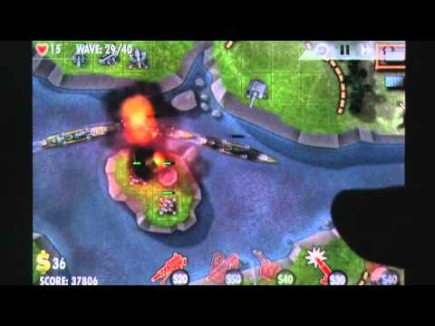 iBomber Defense iPhone Gameplay Review - AppSpy.com