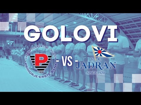 Golovi s utakmice - VK. Primorje Erste Banka vs VK Jadran ST (PH 5. kolo)