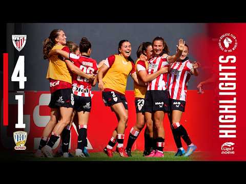 Imagen de portada del video RESUMEN I Athletic Club 4-1 Alhama CF I Liga F 2025-26 MD30