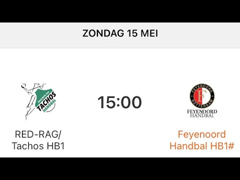 Feyenoord Handbal HB1 - Tachos HB1