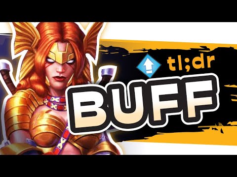 TL;DR Angela Buff First Look (Spotlight Review) HUGE DAMAGE Potential! | Marvel Contest of Champions