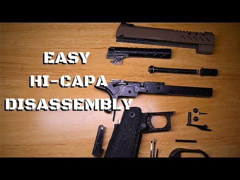 So zerlegen und montieren Sie Ihre Airsoft Hi Cap ganz einfach