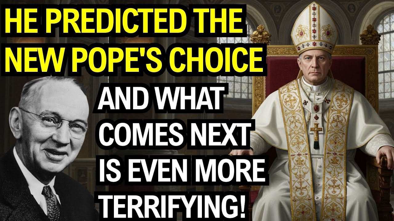 The New Pope Was Chosen… But This Cayce Prophecy Terrifies People Over 60 Even More!