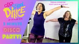 DISCO Workout, Old School Dance Fitness: "Don't Leave Me This Way" Thelma Houston, #teresarenner