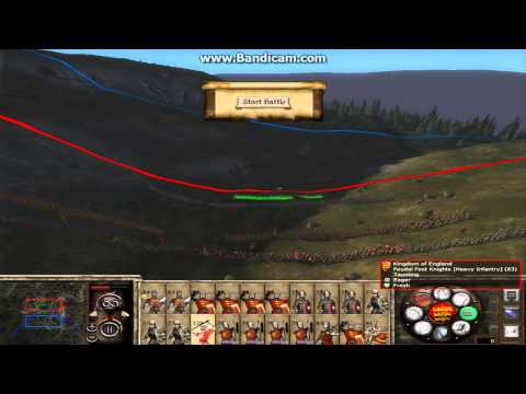 Medieval 2: Stainless Steel mod 6.4 Battle: (England vs France)Part 1