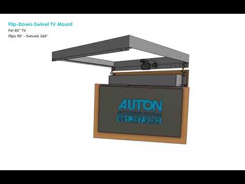 Auton Flip Down Swivel TV Mount