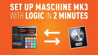 MASCHINE & LOGIC tutorial I How to route Maschine into Logic #maschinemk3 #logicpro #logic