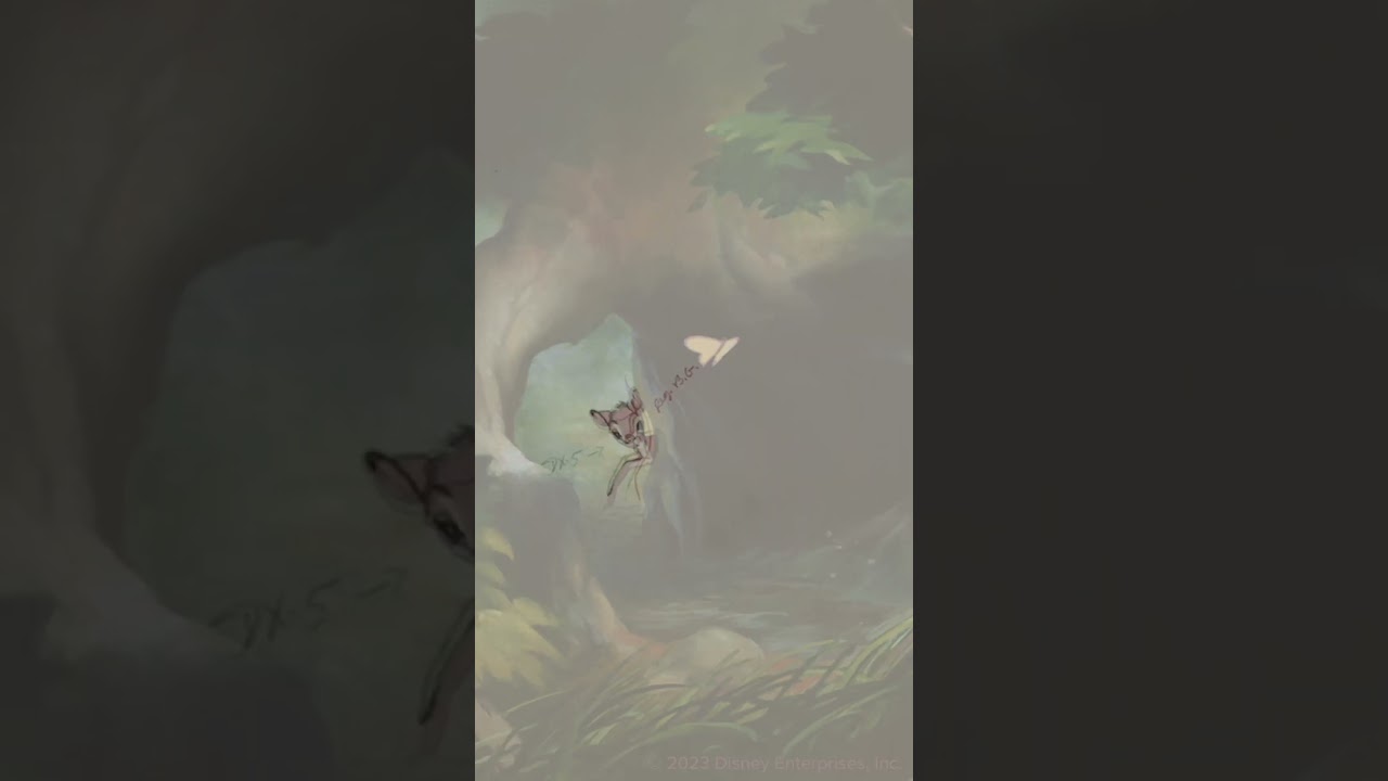 100 Years of Disney Animation: Bambi Character Animation