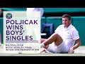 Mili Poljicak Wins Boys' Singles | Final Post-Match Interview | Wimbledon 2022