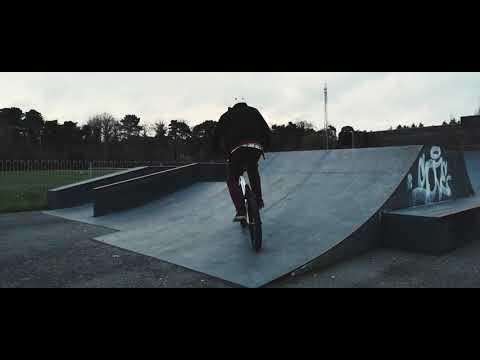 An in evening of Bmx in sheerwater skatepark 4K