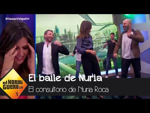 Nuria Roca todavía no ha aprendido el baile del inicio del programa - El Hormiguero 3.0
