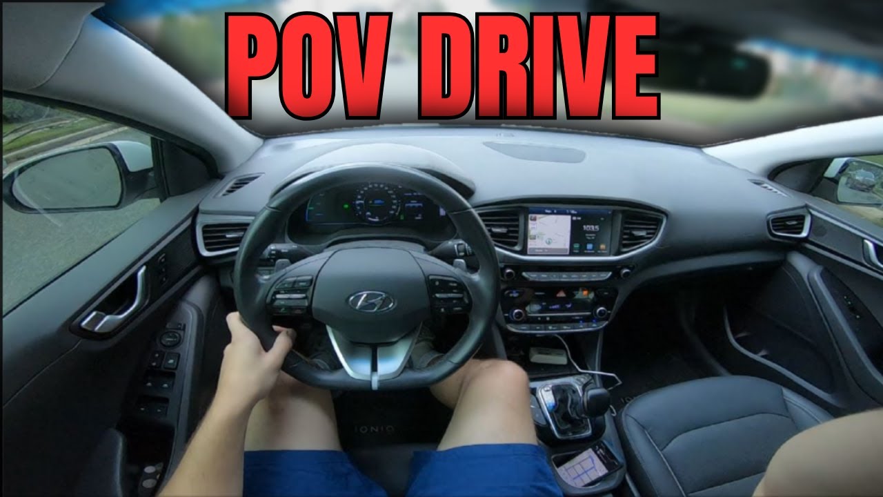 POV Driving 2019 Hyundai Ioniq Plug-In Hybrid Review ...