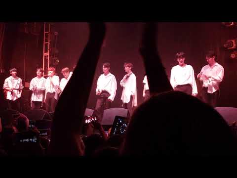 180619 UP10TION (업텐션) - Intro (CANDYLAND TOUR in Dallas)