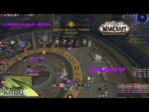 Havoc Demon Hunter M+ | 19 Operation: Mechagon - Workshop | Season 4 Shrouded | Tyr Quaking Inspired