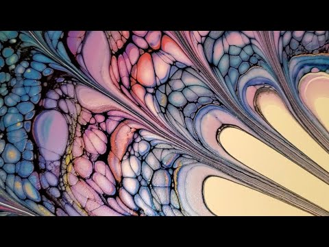 #259 - Tail Feather #Swipe Attempt | #Colourarte #PrizmPour #Sheleeart #BloomSwipe #BlingIt