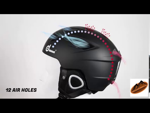 Vídeo relacionado con Odoland Casco de Esquí con Gafas para Hombres y Mujeres, Casco de Nieve Deportivo Ligero Ajustable, Equipo de Esquí Profesional para Snowboard Motonieve Esquiar para Adultos y Jóvenes,WL