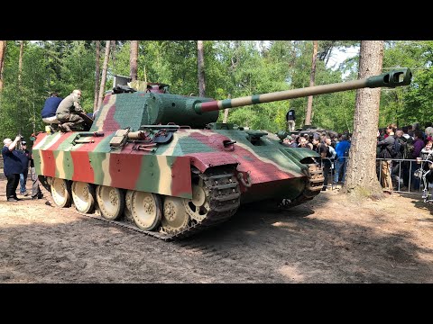 World War 2 Wehrmacht Vehicles Meeting at Militracks 2019 - Overloon