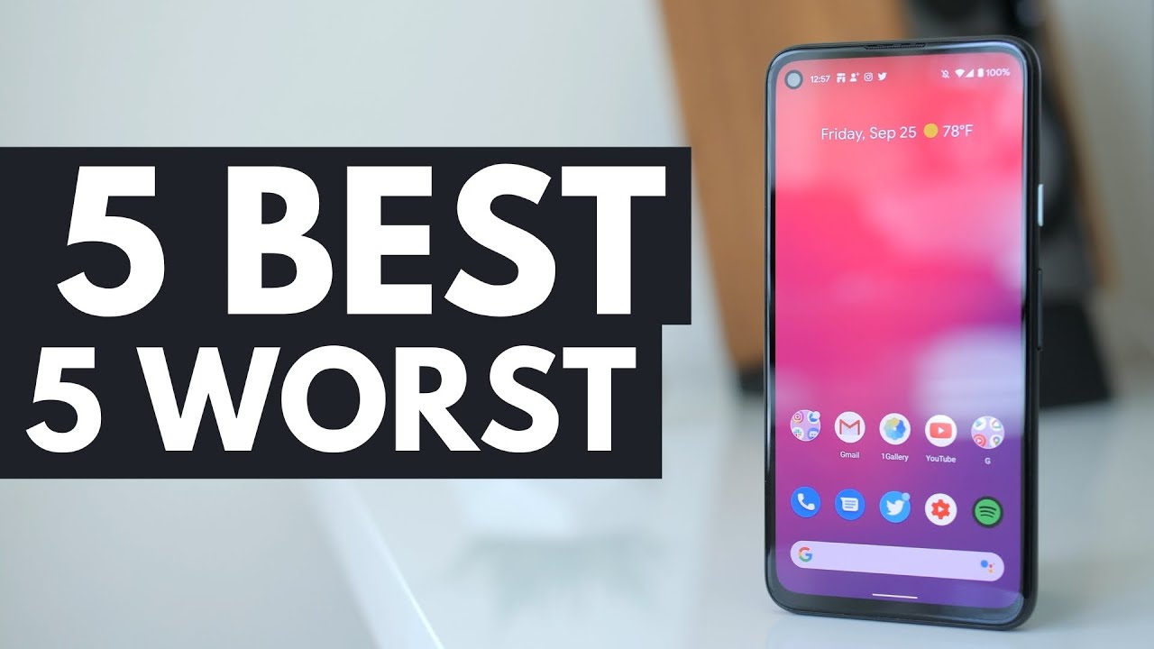 Google Pixel 4a: 5 best and 5 worst things