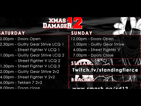 Tekken 7 Xmas damager 2 vs 2 Mysterious River/Wowzer (Feng/Noctis) vs Neal/Saaga (Geese/AK) - GF