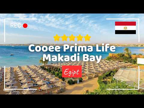 COOEE PRIMA LIFE MAKADI BAY 💛🇪🇬 5* HOTEL IN EGYPT 🌞 BEACH, CORAL REEF, ALL INCLUSIVE ATTRACTIONS!